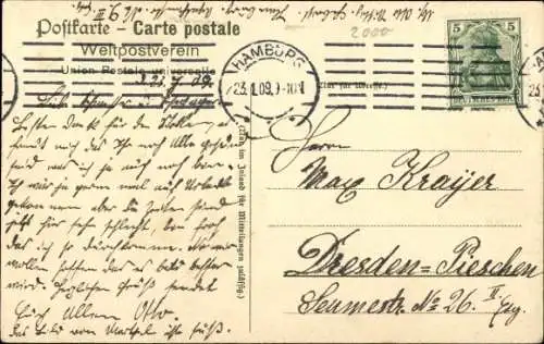 Ak Hamburg Mitte Steinwerder Kuhwerder, Kaiser Wilhelmhöft