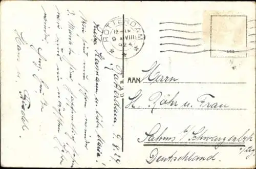 Ak Rotterdam Südholland, Zuid-Blaak