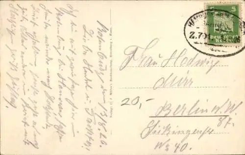 Ak Rotenburg an der Wümme, Bahnhof