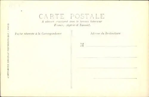 Ak Hunde greifen einen Mann an, Gebirge, Pyrenäen