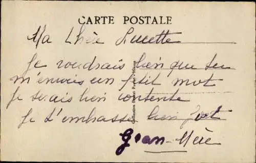 CPA Bressane, Costume debut du XIX siecle