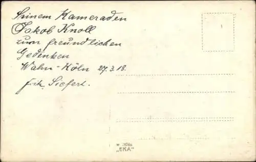 Foto Ak Männerportrait