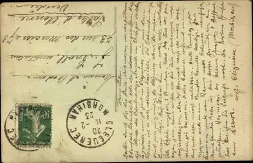 Ak Bretagne, Volkstrachten