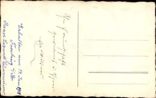 Foto Ak Porträt einer jungen Frau