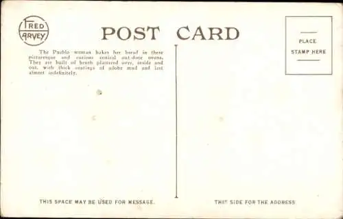 PC New Mexico USA, Baking bread, pueblo of Tesuque