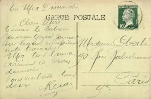 CPA Compagnie Générale Transatlantique, Paquebot SS Gouverneur-Général Jonnart