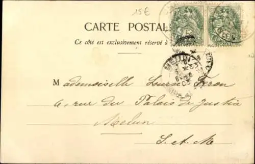 CPA Labourage Nivernais, Boeufs