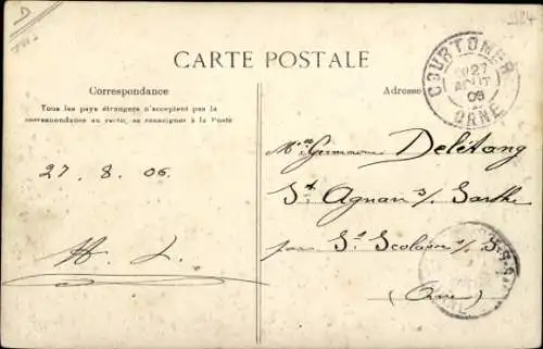 Ak Frankreich, Traubenernte, Weinlese