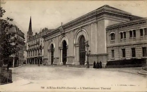 Ak Aix les Bains Savoie, L'Etablissement Thermal