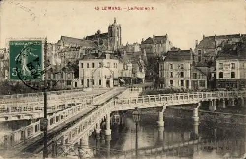 Ak Le Mans Sarthe, Pont en X