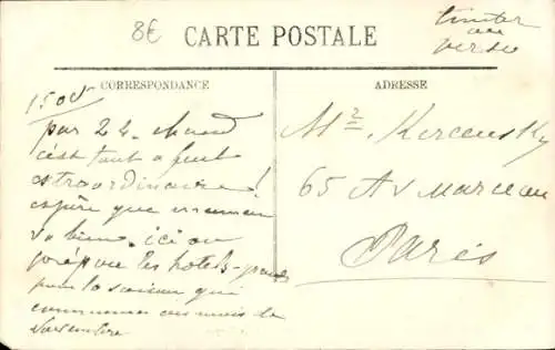 Ak Saint Raphaël Var, Boulevard Felix-Martin, Villa Turque