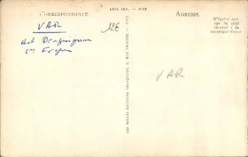 Ak Saint Raphaël Var, Hafen