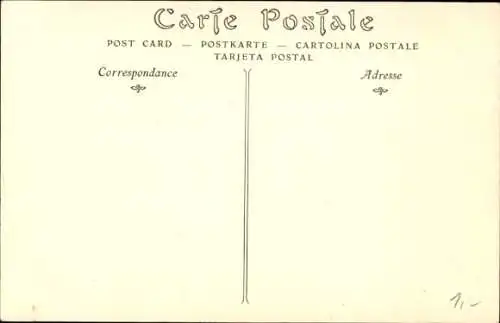 Ak Jean Baptiste Bernadotte, Portrait