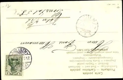 Ak Frau in japanischer Tracht, Portrait