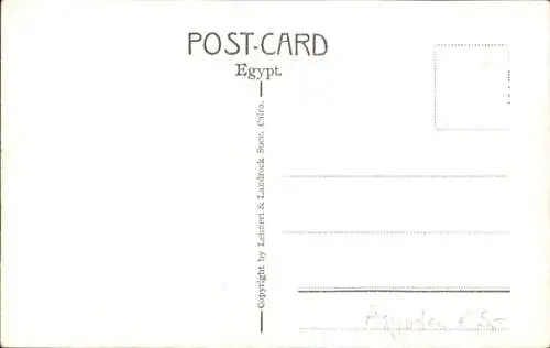 Ak Port Said Ägypten, Postgebäude
