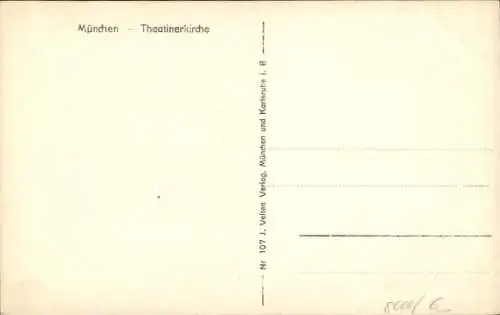 Ak München, Theatinerkirche
