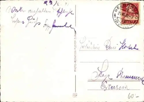 Ak Kanton Luzern Schweiz, Pilatuskulm, Vierwaldstättersee