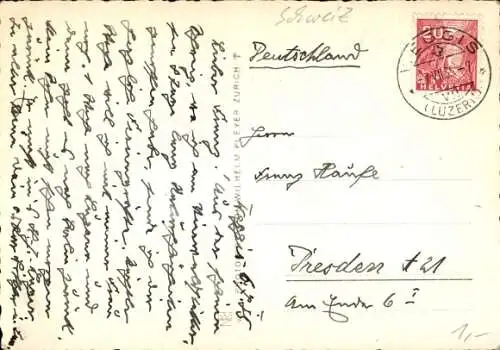 Ak Weggis Kt Luzern Schweiz, Panorama