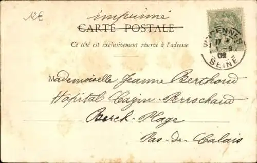 CPA Vincennes Val de Marne, Restaurant de la Porte Jaune