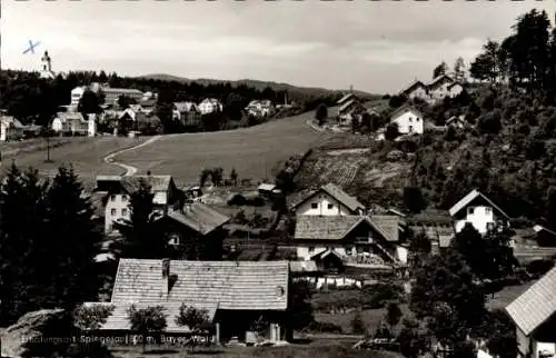 Ak Spiegelau im Bayerischen Wald Niederbayern, Erholungsort Spiegelaul, Bayer Wald, idyllische...