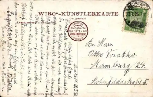 Ak Seitenroda in Thüringen, Leuchtenburg