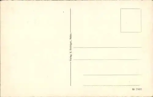 Ak Rüdesheim am Rhein, Niederwald Nationaldenkmal