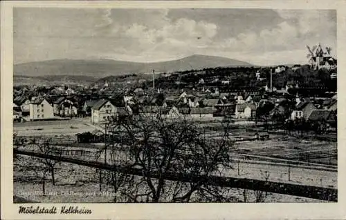 Ak Kelkheim im Taunus, Gesamtansicht, Feldberg, Altkönig