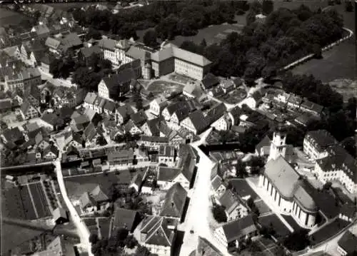 Foto Bad Wurzach im Allgäu, Fliegeraufnahme