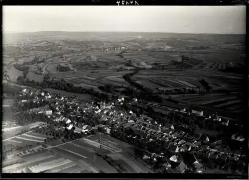 Foto Zaisenhausen, Totalansicht, Fliegeraufnahme