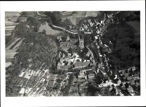 Foto Maulbronn im Enzkreis Baden Württemberg, Totalansicht, Fliegeraufnahme