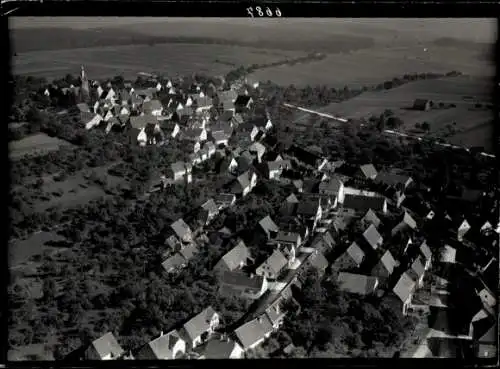 Foto Wurmberg in Württemberg, Totalansicht, Fliegeraufnahme