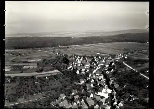 Foto Wurmberg in Württemberg, Totalansicht, Fliegeraufnahme