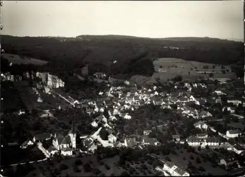 Foto Wyhlen, Totalansicht, Fliegeraufnahme