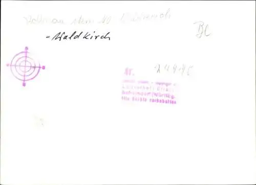 Foto Kollnau Waldkirch im Schwarzwald, Fliegeraufnahme