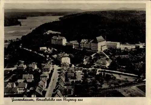 Ak Gunzenhausen in Mittelfranken, Fliegeraufnahme
