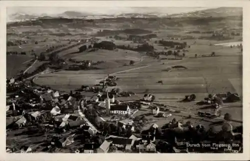 Ak Durach im Oberallgäu, Fliegeraufnahme