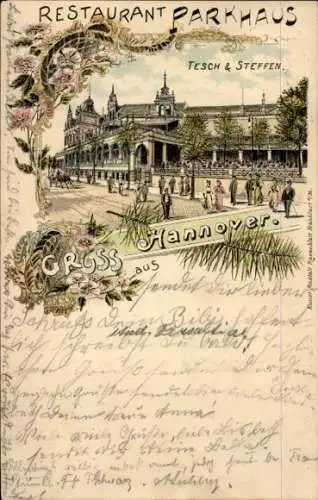 Litho Hannover in Niedersachsen, Restaurant Parkhaus Tesch & Steffen
