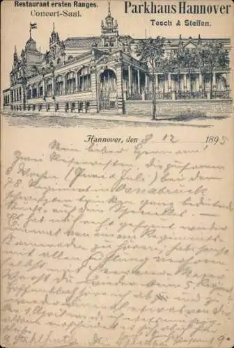 Vorläufer Litho Hannover in Niedersachsen, Parkhaus Hannover, Tesch & Steffen