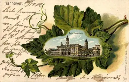 Efeublatt Litho Hannover in Niedersachsen, Technische Hochschule