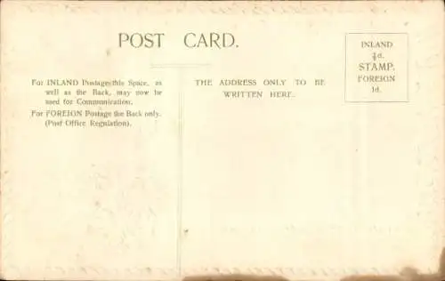 Präge Passepartout Wappen Ak Falmouth Cornwall England, Grove Place