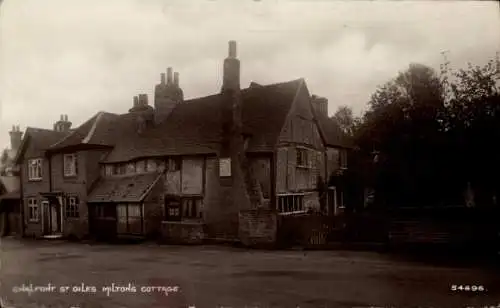 Ak Chalfont St Giles Buckinghamshire England, Miltons Cottage