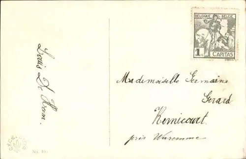 Ak Glückwunsch Neujahr, Mädchen, Hund, Schneemann, Schlitten