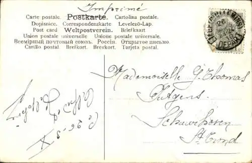Ak Glückwunsch Ostern, Küken
