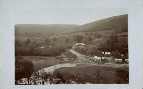 Foto Ak Polen, Aussicht auf Podwyschkie, 1916, Kurt Kirchhof, 1. WK