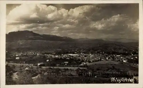 Foto Ak Aluschta Alouchta Krim Ukraine, Panorama