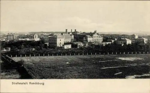 Ak Rendsburg in Schleswig Holstein, Strafanstalt