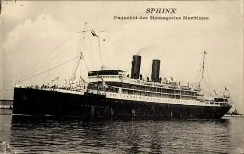 CPA Messageries Maritimes, Paquebot Sphinx