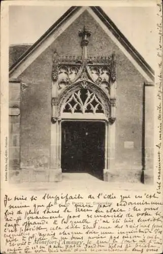 Ak La Chapelle Saint Laurent Deux Sèvres, Entrée du Cimetière