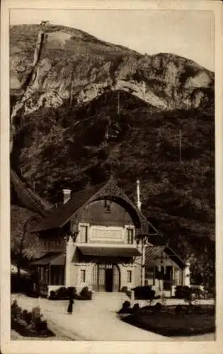 Ak Lourdes Hautes Pyrénées,  Funiculaire du Pic du Jer