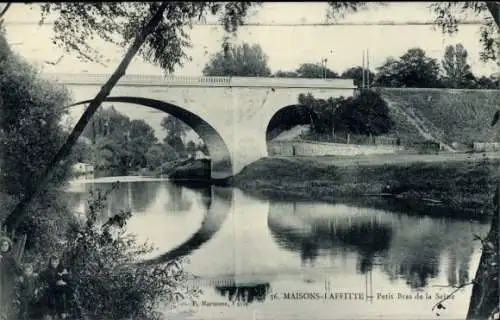 Ak Maisons Laffitte Yvelines, Brücke